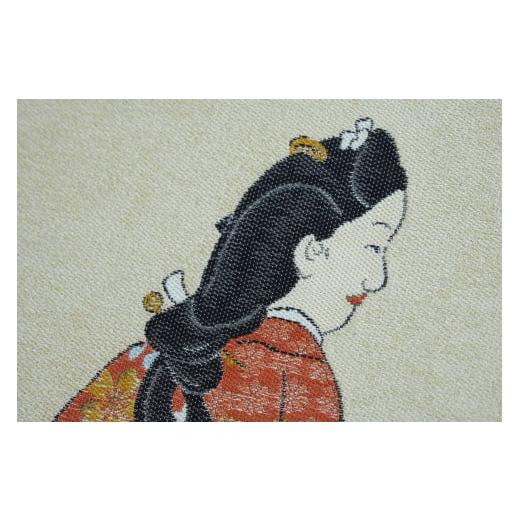 ふるさと納税 織物・繊維品 京都府 京丹後市 西陣織額装「見返り美人」 NB00035の画像