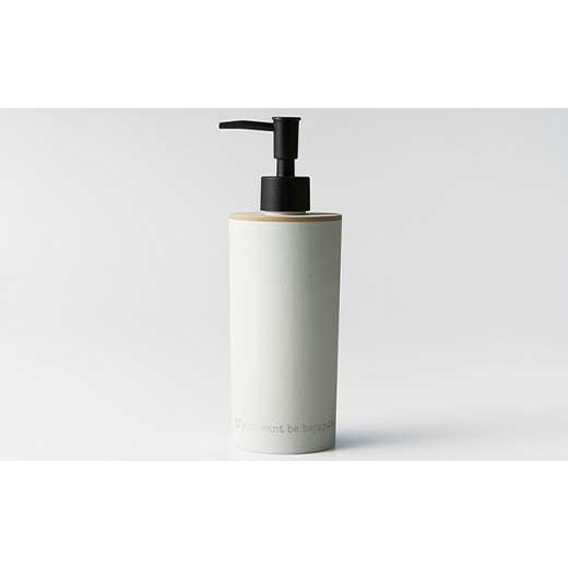 ふるさと納税 陶磁器・漆器・ガラス 石川県 加賀市 ASOLディスペンサー 3点セット バスルーム 山中漆器 山中塗 陶器風 素焼風 軽量 ナチュラル 自然 おしゃれ …の画像