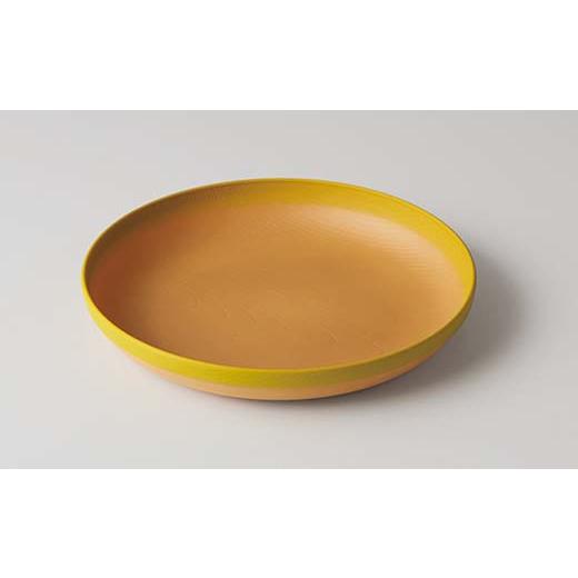 ふるさと納税 陶磁器・漆器・ガラス 石川県 加賀市 MUSUBI塗り分け 食器セット イエロー 山中漆器 山中塗 軽量 ナチュラル 自然 おしゃれ ギフト F6P-1977 イ…_5