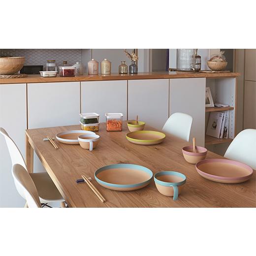 ふるさと納税 陶磁器・漆器・ガラス 石川県 加賀市 MUSUBI塗り分け 食器セット イエロー 山中漆器 山中塗 軽量 ナチュラル 自然 おしゃれ ギフト F6P-1977 イ…_7