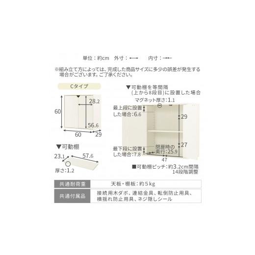 ふるさと納税 家具 本棚・ラック・カラーボックス 和歌山県 海南市  完成品でお届け 収納ボックス〔Aタイプ〕（ウォールナット）収納棚 扉付き キャビネット … |  | 04
