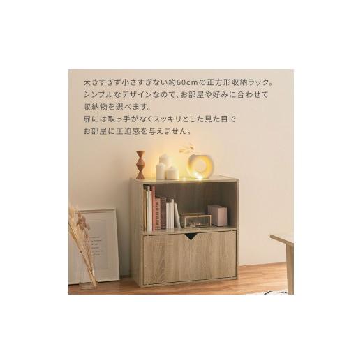 ふるさと納税 家具 本棚・ラック・カラーボックス 和歌山県 海南市  完成品でお届け 収納ボックス〔Aタイプ〕（ウォールナット）収納棚 扉付き キャビネット … |  | 06