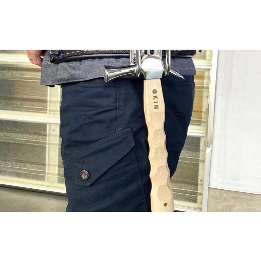 ふるさと納税 アウトドアグッズ 新潟県 三条市 仮枠ハンマー ミラー 止付 小 名栗 ショート 250mm ハンマー シルバー 金槌 とんかち 工具 握りやすい マルキン…の画像