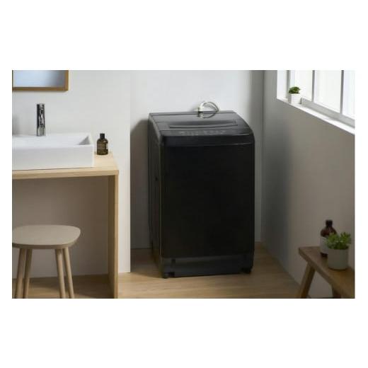 ふるさと納税 電化製品 宮城県 角田市 洗濯機 全自動洗濯機 8kg ITW-80B01-B ブラックの画像