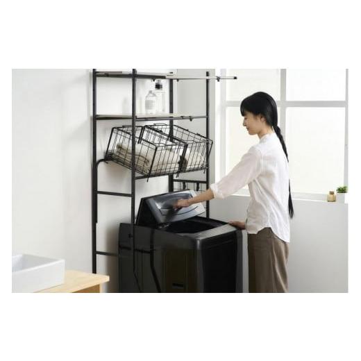 ふるさと納税 電化製品 宮城県 角田市 洗濯機 全自動洗濯機 8kg ITW-80B01-B ブラックの画像