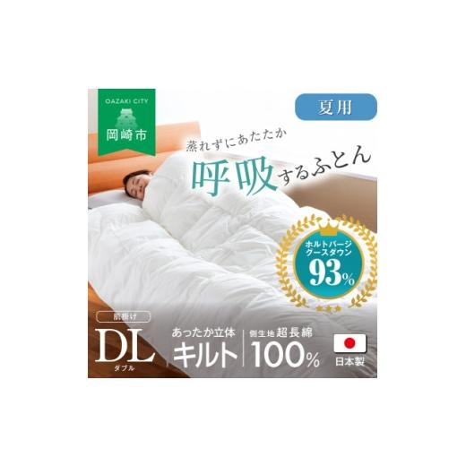 ふるさと納税 家具 インテリア・寝具・収納 愛知県 岡崎市 羽毛布団 究極に軽く蒸れない 羽毛ふとん ダブル ロングサイズ 190x210cm HVG 小野ふとん店 愛知県 …