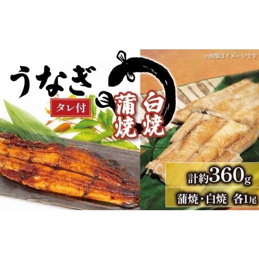 ふるさと納税 うなぎ 滋賀県 竜王町 うなぎ 白焼・蒲焼 セット 180g × 2尾 計約360g タレ付 冷凍 ( グルメ うなぎ 鰻 新鮮 たれ 土曜 丑の日 真空パック おす…
