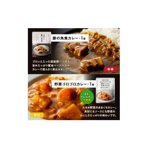 ふるさと納税 加工品等 レトルト 宮城県 岩沼市  定期便 4回 ごちそう レトルトカレー 6個 食べ比べ ニシキヤ キッチン レトルト No.5704-1000の画像