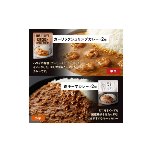 ふるさと納税 加工品等 レトルト 宮城県 岩沼市  定期便 2回 カレー ごちそう レトルトカレー 12個 食べ比べ ニシキヤ キッチン レトルト No.5704-1004の画像