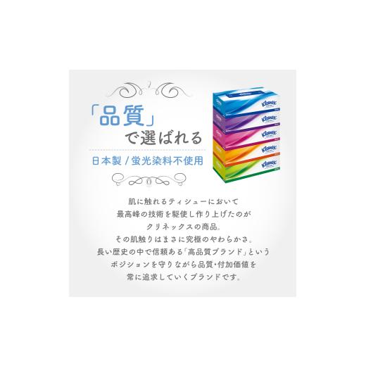 ふるさと納税 雑貨・日用品 宮城県 岩沼市 定期便 ティッシュ クリネックス 5箱入 × 4パック 《 4ヶ月ごと計 3回》 ティッシュ セット No.5704-1041_3