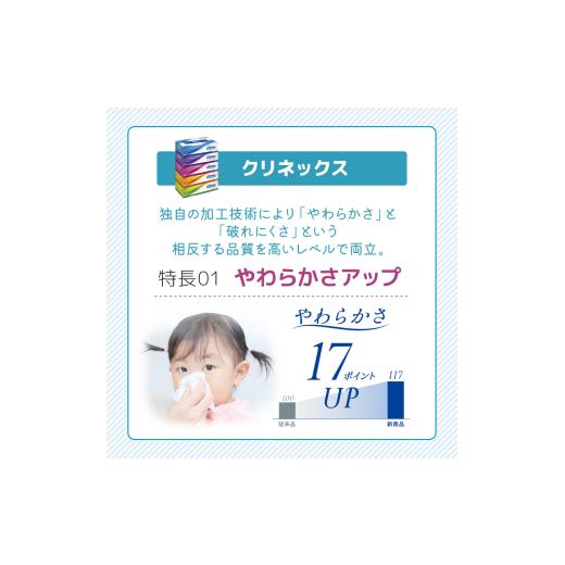 ふるさと納税 雑貨・日用品 宮城県 岩沼市 定期便 ティッシュ クリネックス 5箱入 × 4パック 《 4ヶ月ごと計 3回》 ティッシュ セット No.5704-1041_4