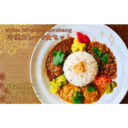 ふるさと納税 加工品等 長野県 佐久穂町 spice kitchen morchang 冷凍カレー3食セット SPM-101-01 冷凍カレー3食セット