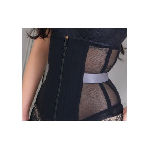 元鈴木さん Pinup Closetコルセット シルフィード M ブラックポピー