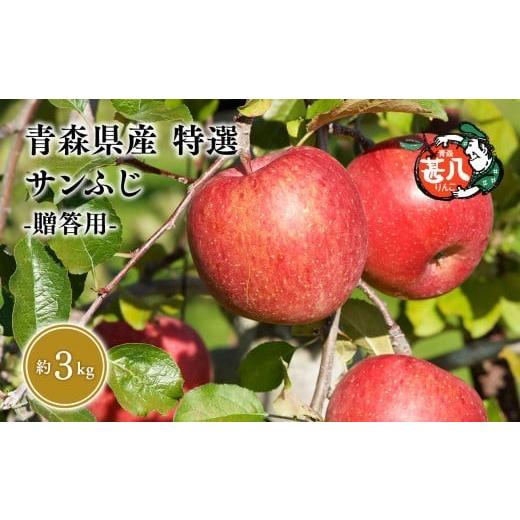 ふるさと納税 りんご 青森県 平川市 4月発送 特選 甚八りんごサンふじ3kg 青森県 平川市 マルジンサンアップル 4月発送 青森 青森県産 平川 りんご リ…