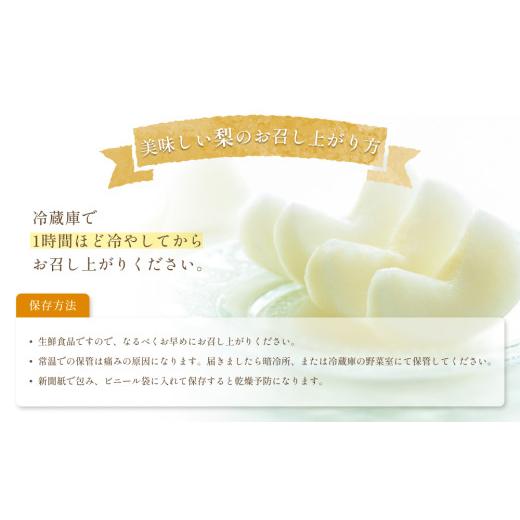 ふるさと納税 梨 鳥取県 岩美町  2026・先行予約 プレミアム秋甘泉（あきかんせん）3kg｜鳥取 果物 くだもの フルーツ なし 梨 和梨 旬 数量限定 2026年収穫後…_4
