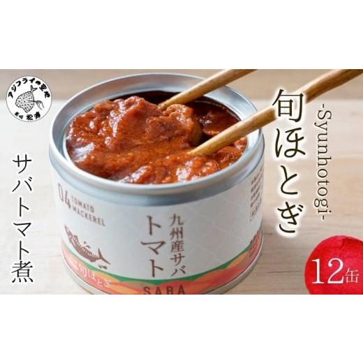 ふるさと納税 魚貝類 長崎県 松浦市 缶詰工場直送 伝統のさば缶「旬ほとぎ」トマト煮12缶 11月発送 ( さば サバ 鯖 缶詰 サバ缶 さば缶 鯖缶 トマト煮 ご飯の…