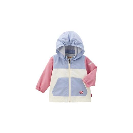 ふるさと納税 服 子ども 大阪府 八尾市 P108 ミキハウス ウインドブレーカー(サーモンピンク) 120cm 120cm