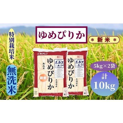 ふるさと納税 無洗米 北海道 奈井江町 北海道奈井江町 特別栽培米 ゆめぴりか 無洗米 10kg