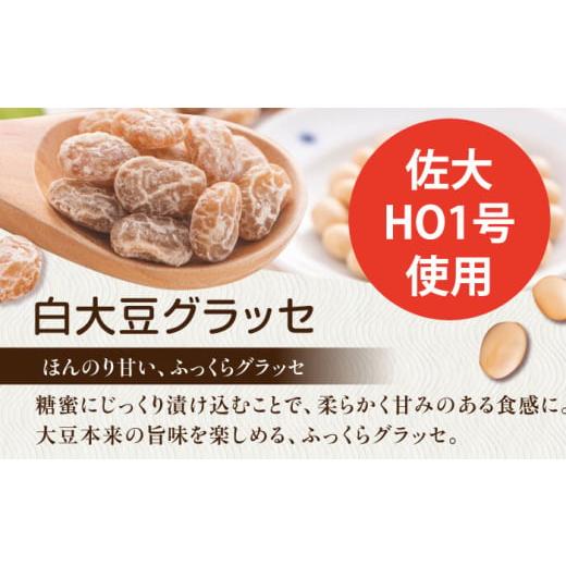 ふるさと納税 和菓子 甘納豆 佐賀県 武雄市 白大豆グラッセ 15袋（個