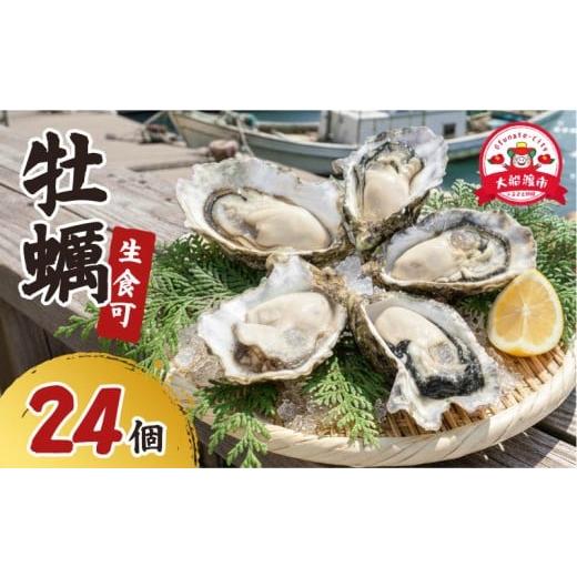 ふるさと納税 牡蠣 生牡蠣 岩手県 大船渡市 ナイフと軍手付き 牡蠣 生食 冷凍 殻付き 牡蠣 2袋 合計 24個入 三陸産 生食可 カキ かき 生食用 カンカン焼き ガ…