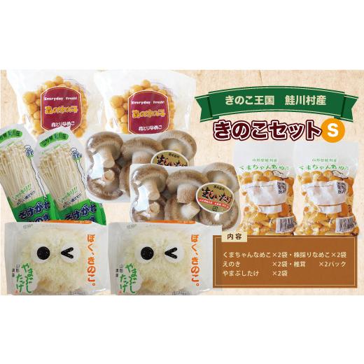 ふるさと納税 野菜類 きのこ 山形県 鮭川村 きのこ王国　鮭川村産　きのこセット（S）_1
