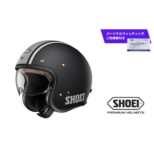 ふるさと納税 スポーツ・アウトドア 岩手県 一関市 SHOEI ヘルメット J・O+ AVENTURE TC-10 (BLACK／GREY) Lサイズ マットカラー パーソナルフィッティングご…