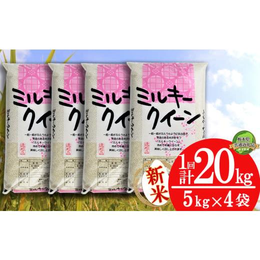 ふるさと納税 米 ミルキークイーン 栃木県 下野市 栃木県共通返礼品 11月発送 ミルキークイーン 20kg(5kg×4袋)| 米 こめ コメ kome 白米 精米 お米 みるき…