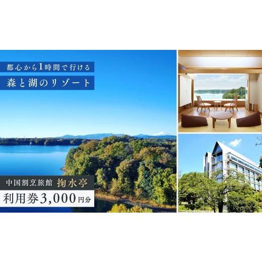 ふるさと納税 入場券・優待券 埼玉県 所沢市 中国割烹旅館 掬水亭で使える宿泊・食事・入浴 利用券 3,000円分 | 利用券 補助券 チケット 西武グループ プリン…