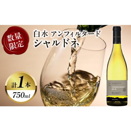 ふるさと納税 ワイン 白ワイン 宮崎県 都農町 数量限定 白水アンフィルタードシャルドネ(計1本) 酒 飲料 アルコール 国産_T014-0285_1