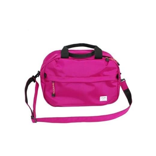 ふるさと納税 カバン ショルダーバッグ 兵庫県 朝来市 HYLON プールバッグ ピンク ショルダー付き 2WAY ジム・スポーツバッグ 軽量 撥水1〜2泊の旅行バッグに…