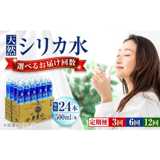ふるさと納税 地域のお礼の品 広島県 福山市 全6回定期便 飲料 水 ミネラルウォーター 巌聖水6500 500ml×24本 広島県福山市/小林商事 ミネラルウォーター …