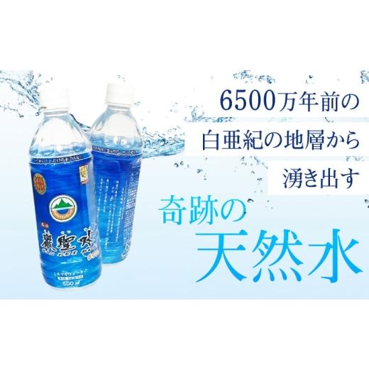 ふるさと納税 地域のお礼の品 広島県 福山市  全3回定期便 飲料 水 ミネラルウォーター 巌聖水6500 500ml×24本 ミネラルウォーター ペットボトル 水 みず 天…の画像