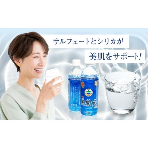 ふるさと納税 地域のお礼の品 広島県 福山市  全3回定期便 飲料 水 ミネラルウォーター 巌聖水6500 500ml×24本 ミネラルウォーター ペットボトル 水 みず 天…の画像