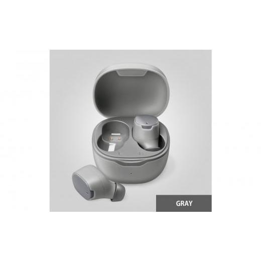 ふるさと納税 TV・オーディオ・カメラ 神奈川県 横浜市 グレー Bluetooth 5.3 IPX5 防滴 完全ワイヤレス ステレオイヤホン カナルタイプPG-BTE17TW グレー