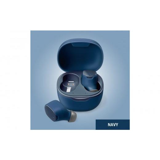 ふるさと納税 TV・オーディオ・カメラ 神奈川県 横浜市 ネイビー Bluetooth 5.3 IPX5 防滴 完全ワイヤレス ステレオイヤホン カナルタイプPG-BTE17TW ネイビ…