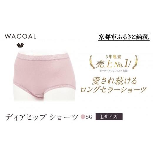 ふるさと納税 ファッション 京都府 京都市 ワコール 3年連続1位 見た目スッキリ きれいに整うディアヒップ ショーツ[Lサイズ/カラー:SG][ 京都 Wacoal …