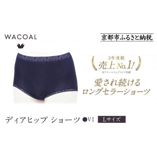 ふるさと納税 ファッション 京都府 京都市 ワコール 3年連続1位 見た目スッキリ きれいに整うディアヒップ ショーツ[Lサイズ/カラー:VI][ 京都 Wacoal …
