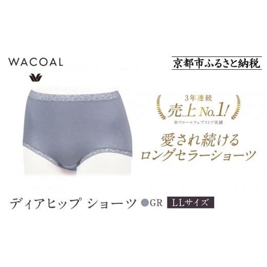 ふるさと納税 ファッション 京都府 京都市 ワコール 3年連続1位 見た目スッキリ きれいに整うディアヒップ ショーツ LLサイズ[カラー:GR][ 京都 Wacoal ウ…