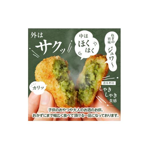 ふるさと納税 惣菜・レトルト 冷凍 京都府 木津川市  スピード発送 最短7日以内発送 京都山城のねぎ（九条ねぎ） ＃ねぎに恋するコロッケ60g×20個入り 京野菜…_6