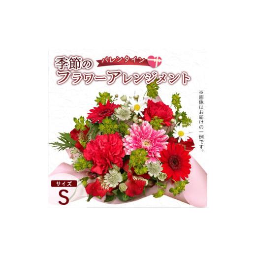 ふるさと納税 雑貨・日用品 花 京都府 綾部市 バレンタイン フラワーアレンジメント(S) | 花 お花 生花 フラワー フラワーアレンジメント 花束 バレンタイ…