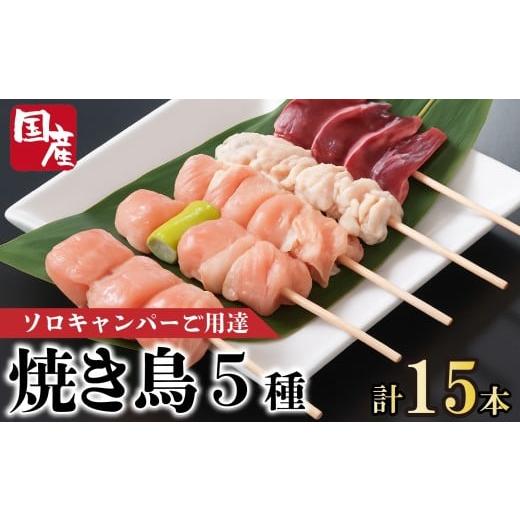 ふるさと納税 鶏肉 焼き鳥 徳島県 阿波市 焼き鳥 5種 選べる本数 15本 国産 もも 皮 砂ぎも ねぎま 鶏肉 とりにく 鳥肉 チキン 惣菜 おかず おつまみ ビール …