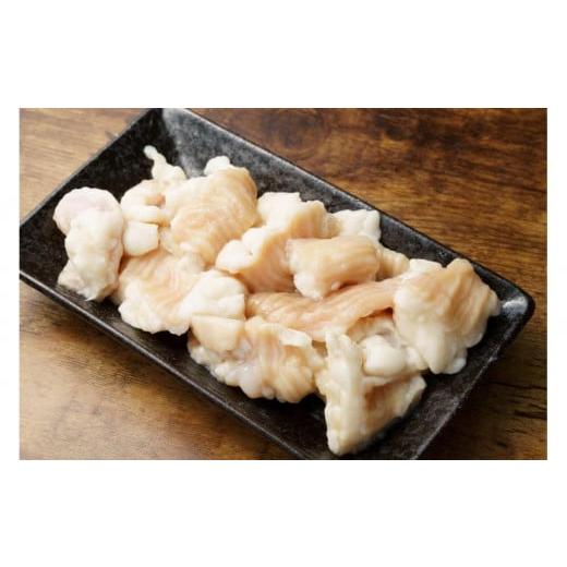 ふるさと納税 牛肉 もつ鍋 福岡県 大川市  定期便全6回 訳あり 博多醤油もつ鍋2人前と辛子明太子（切子）1個セット_2