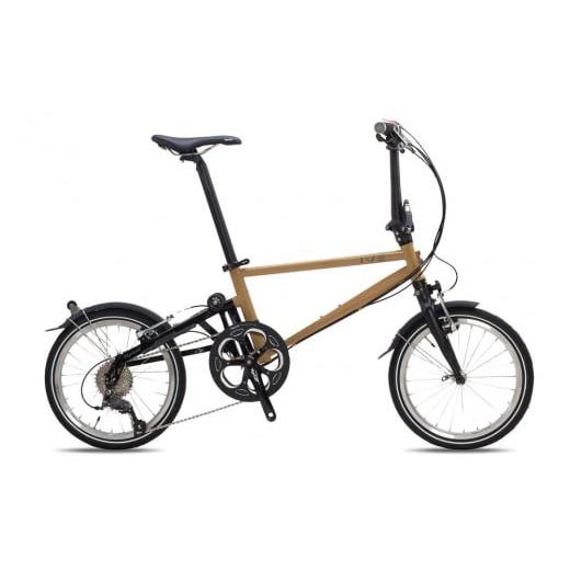 ふるさと納税 自転車 折りたたみ自転車 香川県 さぬき市 Tyrell(タイレル) IVE ラテブラウン&グロスブラック 自転車 折りたたみ式 ミニベロ スポーツ ロード…