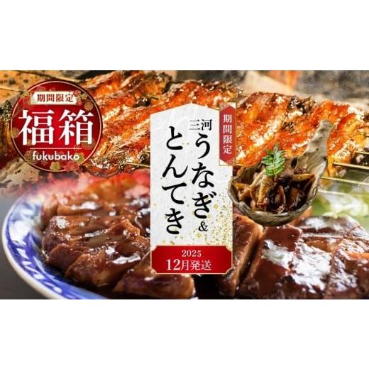 ふるさと納税 うなぎ 愛知県 碧南市 福箱 2026 (12月下旬にお届け)三河うなぎ&amp;とんてき 創業100年の小伴天のイチオシ福箱 個数限定 H007-109_Dec 12月…