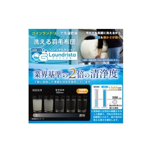 ふるさと納税 タオル・寝具 掛け布団 山梨県 韮崎市 洗える 2枚合わせ 羽毛布団 掛け布団 セミダブル (アイボリー) コインランドリー対応 ブルガリア産 ホワイ…_4