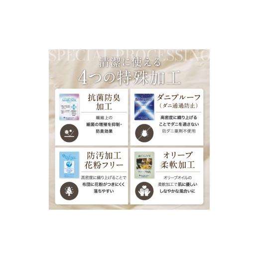 ふるさと納税 タオル・寝具 掛け布団 山梨県 韮崎市 洗える 2枚合わせ 羽毛布団 掛け布団 セミダブル (アイボリー) コインランドリー対応 ブルガリア産 ホワイ…_5