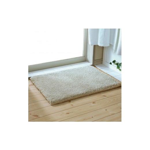 ふるさと納税 雑貨・日用品 和歌山県 海南市 エンジェルステップ バスマット 45×60cm ベージュ ［hd3］ ベージュ_1