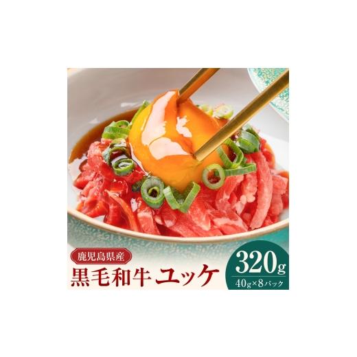 ふるさと納税 牛肉 鹿児島県 さつま町 鹿児島県産黒毛和牛ユッケ 320g 40g×8パック 株式会社カミチク[90日以内に出荷予定(土日祝除く)]鹿児島県 さつま町 …