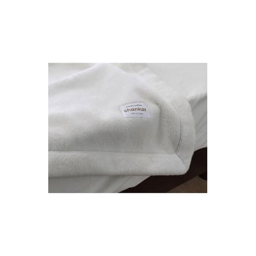 ふるさと納税 タオル・寝具 毛布 大阪府 岸和田市 ダブルサイズ shankar 手摘み COTTONのやわらか綿毛布　SHAN-W No.5385-0762_3