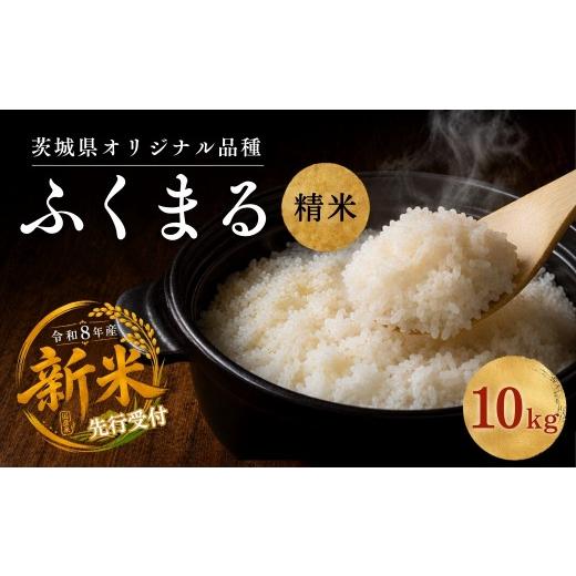ふるさと納税 米 茨城県 ひたちなか市 令和8年度米 ふくまる 精米 10kg 農家直送 | 新米 令和8年 先行受付 期間限定 ふくまる 米 お米 おこめ こめ 白米 精米 …